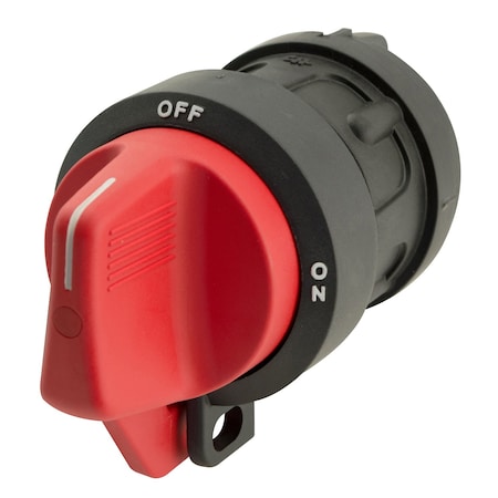 Cole Hersee Master Disconnect Switch, On-Off, Red Knob 75920-BP